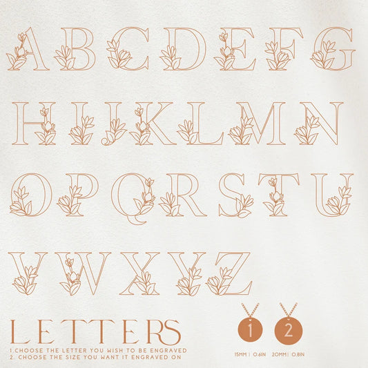 Pozlačena nerjaveča verižica SRCE s čudovito črko po vaši želji - super darilo!