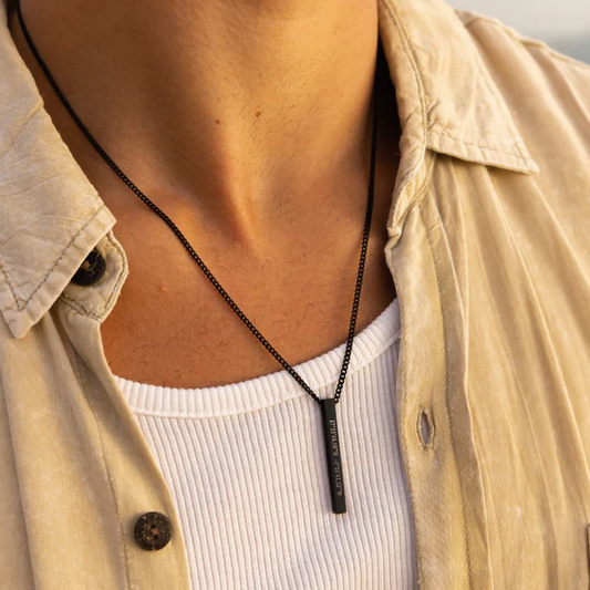 NOVO! Unikatna verižica s čudovitim napisom - MOJEMU SINU