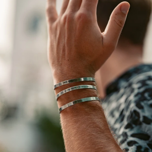 NOVO! Unikatna zapestnica z napisom - MOJEMU DRAGEMU