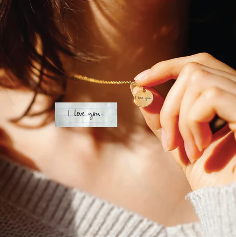 Verižica HANDWRITING