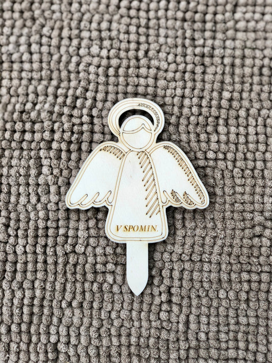 Lesena sveča “ANGEL”